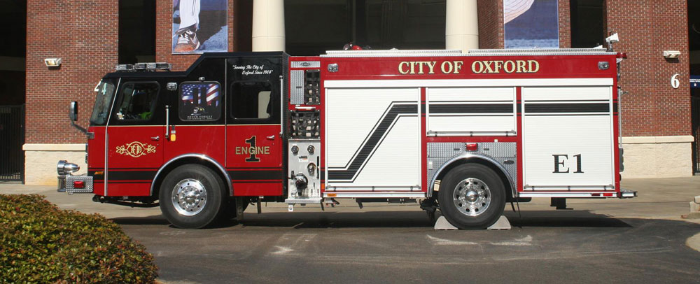 Oxford Fire Department Truck
